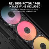 Corsair 4500X RS-R ARGB vetro temperato Mid-Tower nero Midi Tower