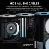 Corsair 4500X RS-R ARGB vetro temperato Mid-Tower nero Midi Tower