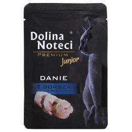 Dolina Noteci Premium Piatto Merluzzo e sardina - cibo umido per gattini - 85g