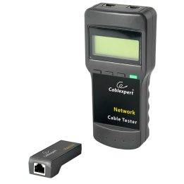 Cablexpert NCT-31 Tester digitale per cavi di rete nero