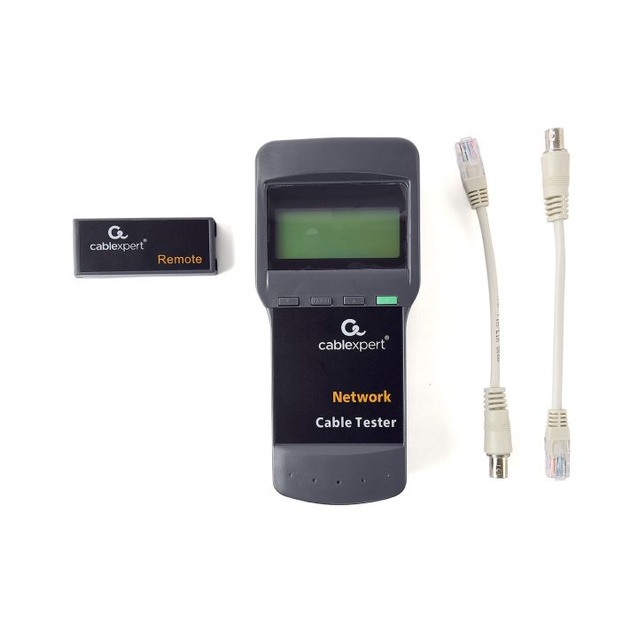 Cablexpert NCT-31 Tester digitale per cavi di rete nero