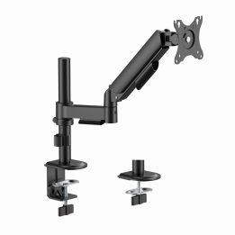 Gembird MA-DA1P-02 Braccio di montaggio regolabile per display da scrivania 17"-32" nero