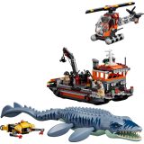 LEGO JURASSIC WORLD 77983 Mosasaurus Dinosaur Boat Attack