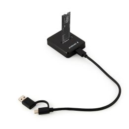 Gembird DD-U3M2 Stazione di aggancio drive storage USB 3.2 Gen 1 (3.1 Gen 1) Type-C Nero