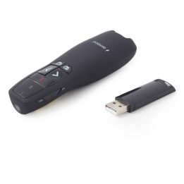 Gembird WP-L-12 presenter wireless RF nero