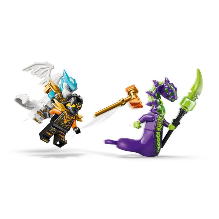 LEGO NINJAGO 71854 Cole's Mission Mech and Dragon Zane
