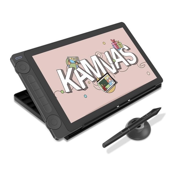 HUION Kamvas 13 tavoletta grafica nero NUOVO Gen.3