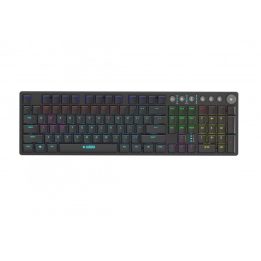 iBox AURORA K-6 Tastiera universale RF Wireless + Bluetooth QWERTY inglese Nero