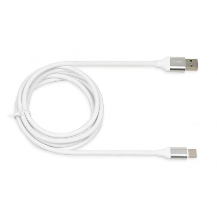 Cavo iBox IKUMTCWQC USB USB 2.0 1.5 m USB A USB C 0.48 Gbit/s bianco