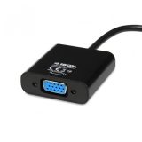 iBox IAHV01 adattatore cavo video HDMI tipo A (standard) VGA (D-Sub) nero