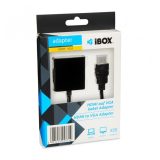 iBox IAHV01 adattatore cavo video HDMI tipo A (standard) VGA (D-Sub) nero