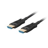 LANBERG HDMI CAVO LANBERG HDMI CAVO M/M V2.1 10M OPTICAL AOC NERO