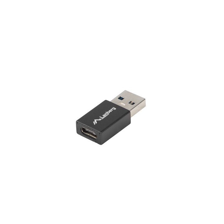 Lanberg AD-UC-UA-01 adattatore genere cavo USB 3.0 Type A USB 3.0 Type C Nero