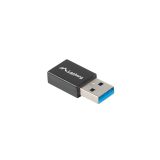 Lanberg AD-UC-UA-01 adattatore genere cavo USB 3.0 Type A USB 3.0 Type C Nero