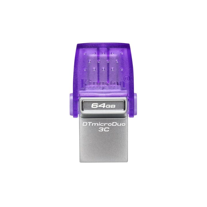 Kingston Technology DataTraveler 64GB microDuo 3C 200MB/s dual USB-A + USB-C
