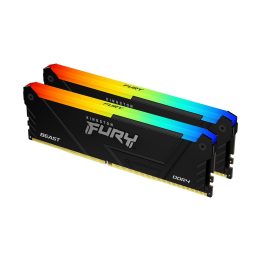 Kingston Technology FURY Beast 32GB 3200MT/s DDR4 CL16 DIMM (Kit di 2) RGB