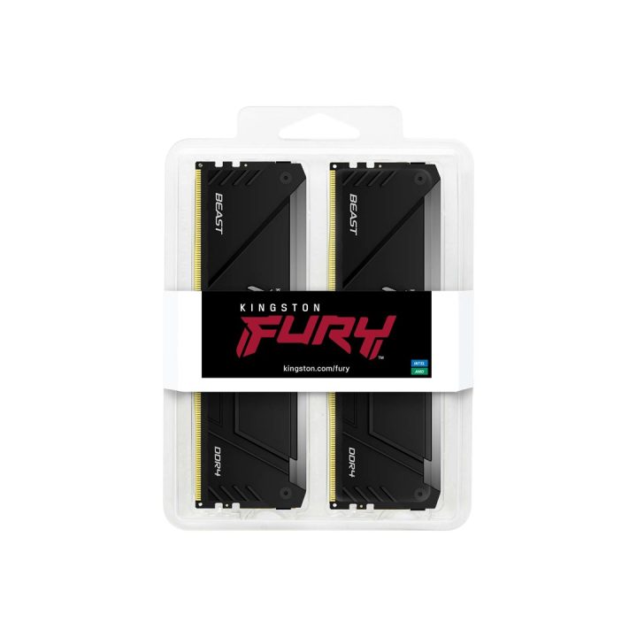 Kingston Technology FURY Beast 32GB 3200MT/s DDR4 CL16 DIMM (Kit di 2) RGB