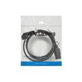 Lanberg CA-C19C-10CC-0018-BK cavo di alimentazione Nero 1.8 m CEE7/7 C19 accoppiatore