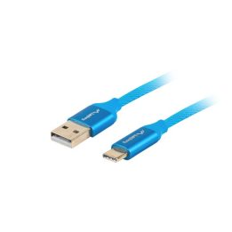 Lanberg CA-USBO-22CU-0010-BL USB cavo 1 m USB 2.0 USB C USB A blu