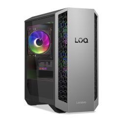 Lenovo LOQ tower 26ADR10 Ryzen 7 8745HX 32GB DDR5 5200 1TB SSD GeForce RTX 5060 8GB Windows 11 grigio Luna / nero Eclipse
