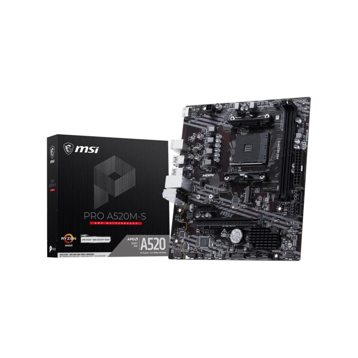 MSI PRO A520M-S scheda madre