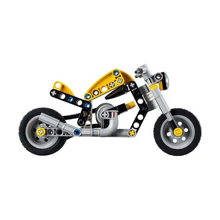 LEGO TECHNIC 42225 Yellow Motorcycle