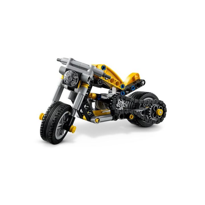 LEGO TECHNIC 42225 Yellow Motorcycle