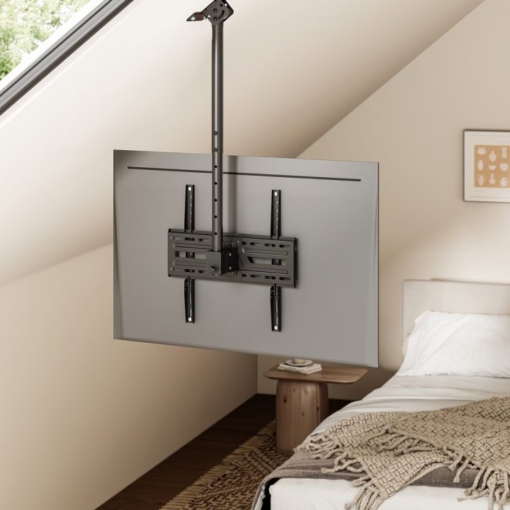 Maclean Supporto a Soffitto per TV Carico max. 50 kg 37–86 max. VESA 600x400 MC-173
