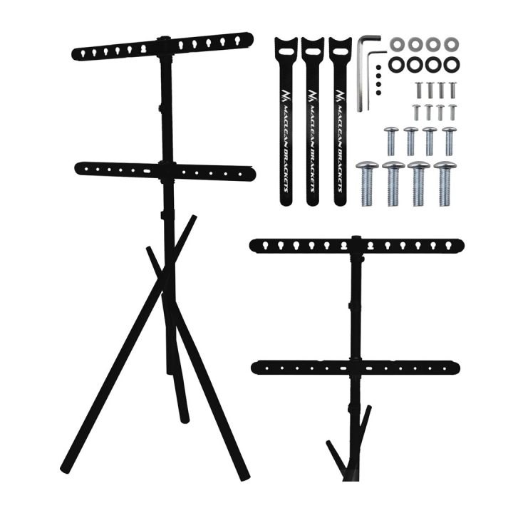 Maclean TV Supporto/Staffa da Pavimento 37–80 max. VESA 600x400 max. 60 kg MC-182 B