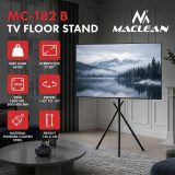 Maclean TV Supporto/Staffa da Pavimento 37–80 max. VESA 600x400 max. 60 kg MC-182 B