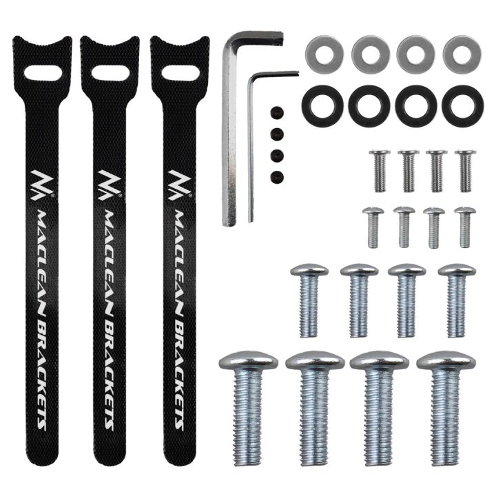 Maclean TV Supporto/Staffa da Pavimento 37–80 max. VESA 600x400 max. 60 kg MC-182 B