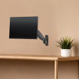 Maclean Supporto a Parete per Monitor Schermo Computer 17-32'' 9kg max Molla Meccanica MC-979