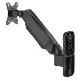 Maclean Supporto a Parete per Monitor Schermo Computer 17-32'' 9kg max Molla Meccanica MC-979