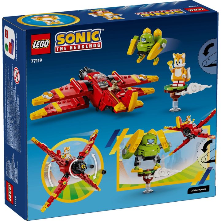 LEGO SONIC THE HEDGEHOG 77119 Tails and Tornado-1