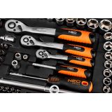 NEO TOOLS Set bussole 1/2 1/3 220 pcs finitura satinata