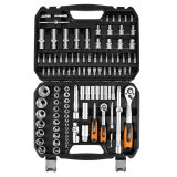 NEO TOOLS Set bussole 1/2 1/4 110 pcs Satin Finish 10-211