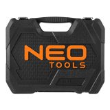 NEO TOOLS Set bussole 1/2 1/4 110 pcs Satin Finish 10-211