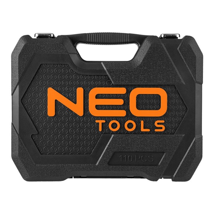 NEO TOOLS Set bussole 1/2 1/4 110 pcs Satin Finish 10-211