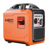 NEO TOOLS generatore inverter 2000 W arancione/nero