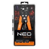 NEO TOOLS spelacavi automatico 205 mm tipo frontale + 230 connettori