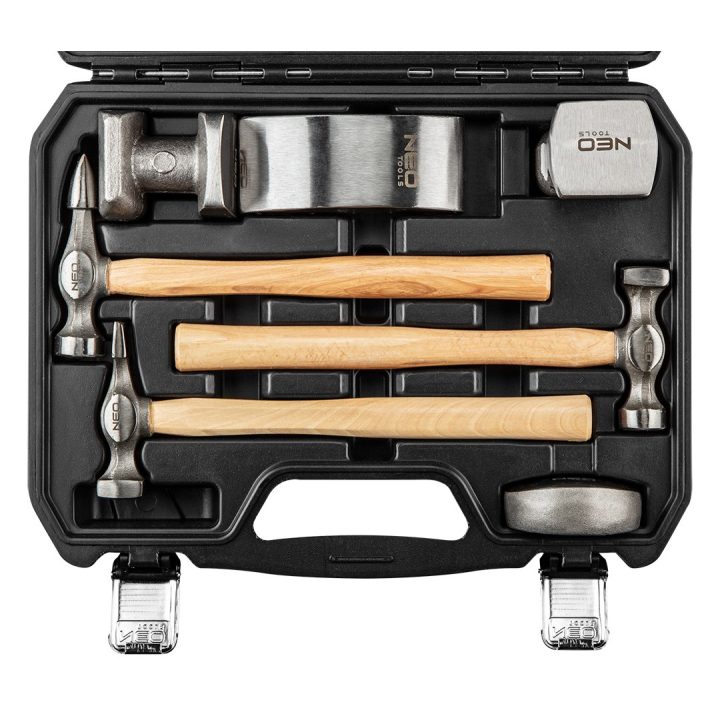 NEO TOOLS set martelli per carrozzeria 7 pcs