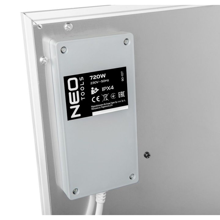 NEO TOOLS pannello riscaldante a infrarossi 720 W Wi-Fi