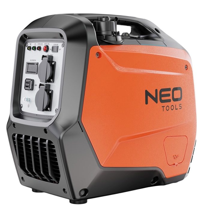 NEO TOOLS generatore inverter 3200W arancione/nero
