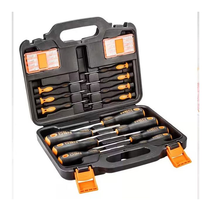 NEO TOOLS set cacciaviti e punte 30 pcs
