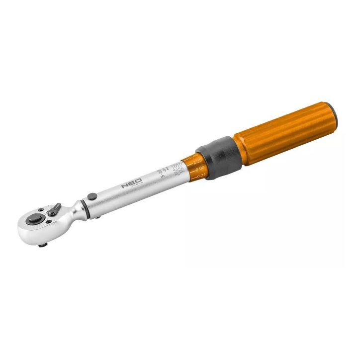 Neo Tools 1/4 chiave dinamometrica bidirezionale 5-25NM set di 21 pcs