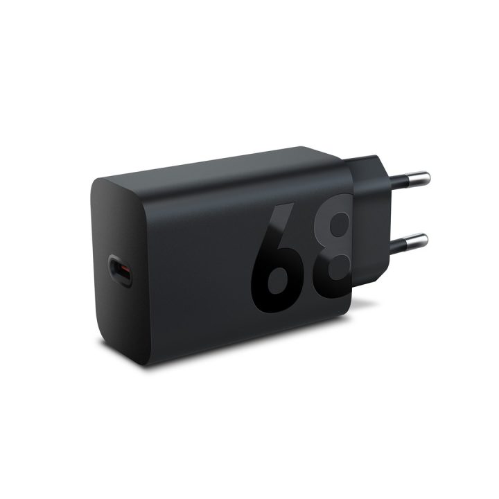 Lenovo 68W USB-C Wall Charger Tablet Universal Black AC Indoor