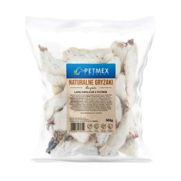 PETMEX Zampe di coniglio con pelo Mono – snack per cani – 500g
