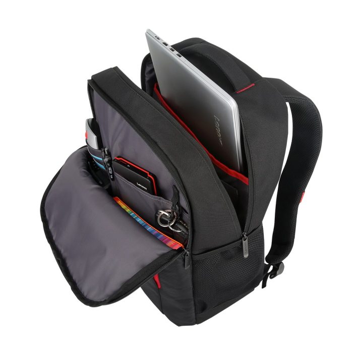Lenovo B515 39.6 cm (15.6 ) Backpack Black Red