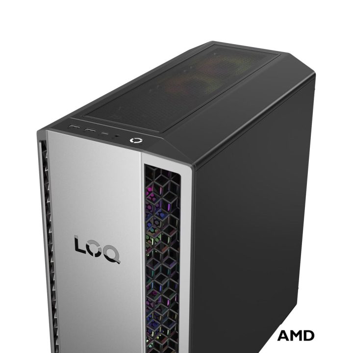 Lenovo LOQ Tower 26ADR10 Ryzen 7 8745HX 32GB DDR5 5200 1TB SSD GeForce RTX 5070 12GB Windows 11 Luna Grey / Eclipse Black