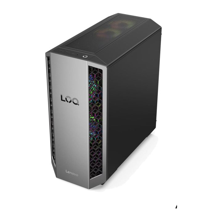 Lenovo LOQ Tower 26ADR10 Ryzen 7 8745HX 32GB DDR5 5200 1TB SSD GeForce RTX 5070 12GB Windows 11 Luna Grey / Eclipse Black